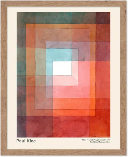 Vista 87 de Poster Master Póster vintage de Paul Klee – Impresión retro de cómicos – Arte de dibujo – Arte abstracto – Regalo para hombres y mujeres – Estilo-09