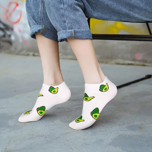 Vista 7 de Benefeet Sox Cute Ankle Socks for Women Girls Novelty Patterned Low Cut Socks Funny Colorful Designed Summer Short Socks Gift