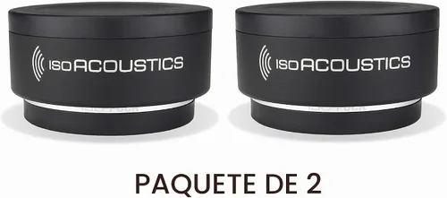 Vista 2 de IsoAcoustics Aisladores acústicos de la serie Iso-Puck (Iso-Puck, 20 libras máx./unidad, paquete de 2)