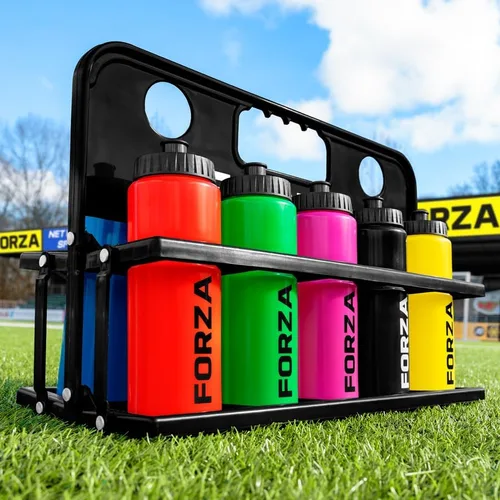 Vista 2 de FORZA Portabotellas plegable Portátil y duradero soporte para 10 botellas para equipos deportivos, gimnasios y actividades al aire libre – Fácil