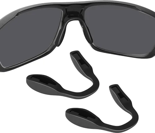 Vista 7 de BLAZERBUCK Pieza de almohadillas de nariz de repuesto para Oakley Crossrange OO9361/Split Shot OO9416/Split Time OO4129/Targetline OO9397 Negro +