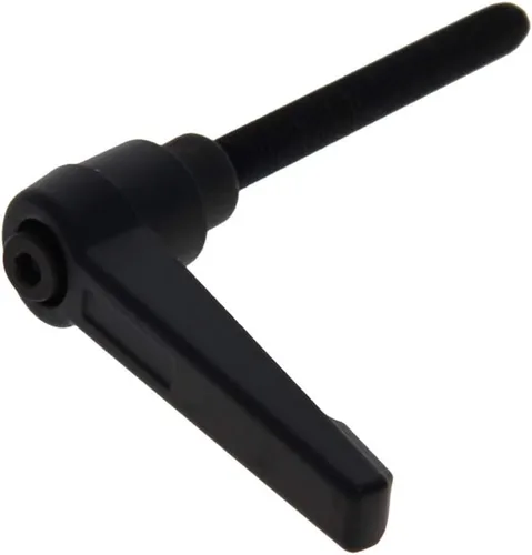 Vista 36 de Othmro 1 manija de palanca de sujeción con rosca M10, palanca de trinquete de botón de aleación de aluminio, mango de bloqueo ajustable con perno 1