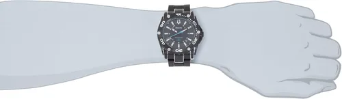 Vista 2 de Bulova 98B153 Precisionist Champlain Steel Black ion Reloj para hombre