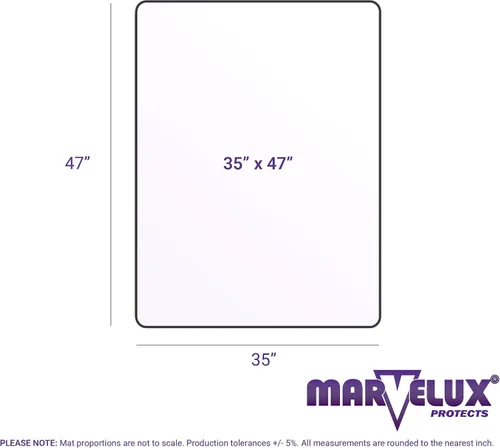 Vista 9 de Marvelux Tapete protector de suelo transparente, tapete multiusos de protección de suelo de madera dura de PVC, cubierta de suelo de plástico