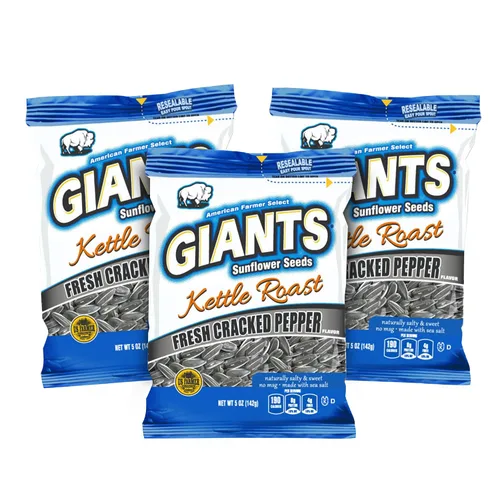 Vista 29 de GIANTS KC Style BBQ Semillas de Girasol - Semillas de girasol a granel, semillas de girasol tostadas para comer, sabor a barbacoa, aperitivo