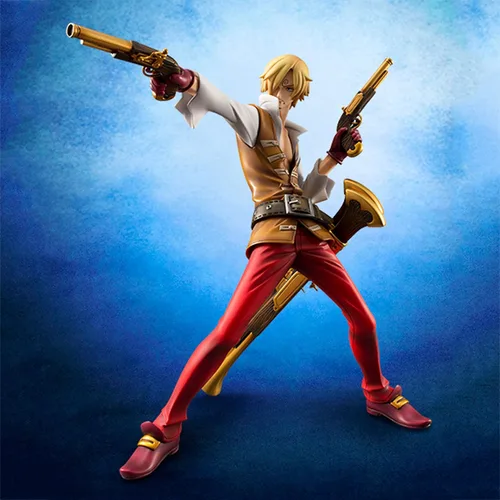 Vista 8 de Megahouse One Piece P.O.P.: Edición Z Versión Sanji Figura de PVC, modelo excelente