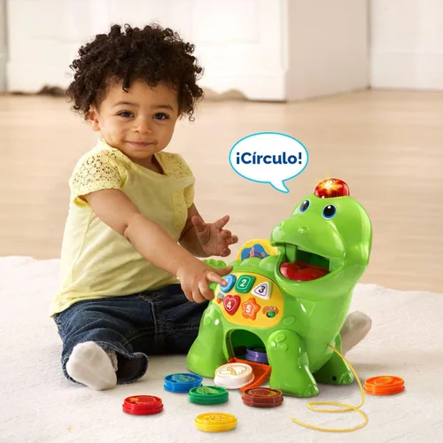 Vista 5 de VTech Chomp y Count Dino, Verde