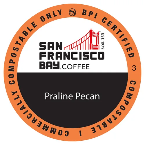 Vista 43 de SF Bay Coffee Organic Rainforest Blend, 12 unidades, Cápsulas de café compostables, tostado medio, compatible con K Cup incluyendo Keurig