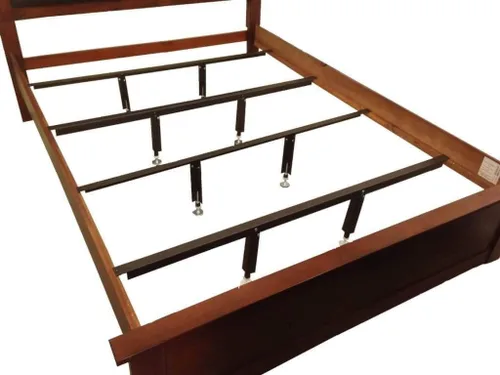 Vista 2 de Glideaway Soporte central de marco de cama de acero resistente, listones universales de repuesto de metal, para camas de madera, soporte adicional