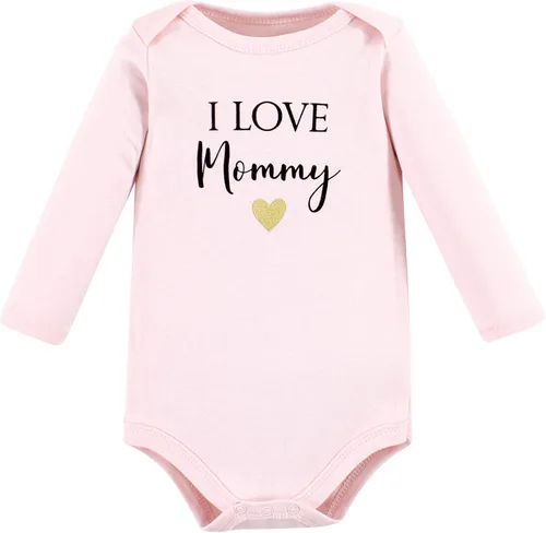 Vista 3 de Hudson Baby Body unisex de algodón de manga larga, para bebé