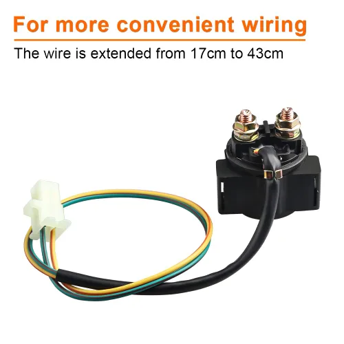 Vista 2 de WATERWICH Relé solenoide de arranque compatible con Honda 300 Fourtrax TRX300 TRX300FW 2X4 4x4 1988 1989 1990 1991 1992 1993 1994 1995 1996 1997