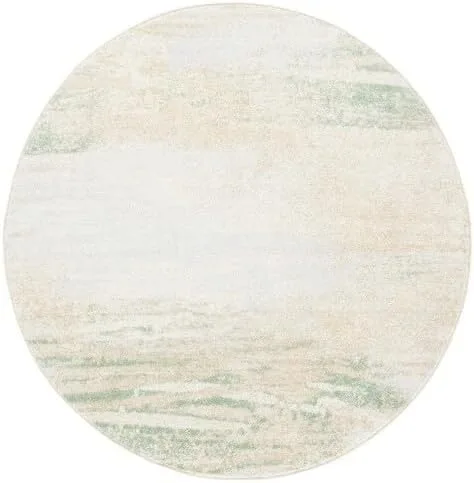 Vista 57 de SAFAVIEH Colección Adirondack Alfombra de Pasillo - 2'1" x 6', Marfil y Salvia, Diseño Abstracto Moderno, No Desprende Pelusa y Fácil Cuidado, Ideal