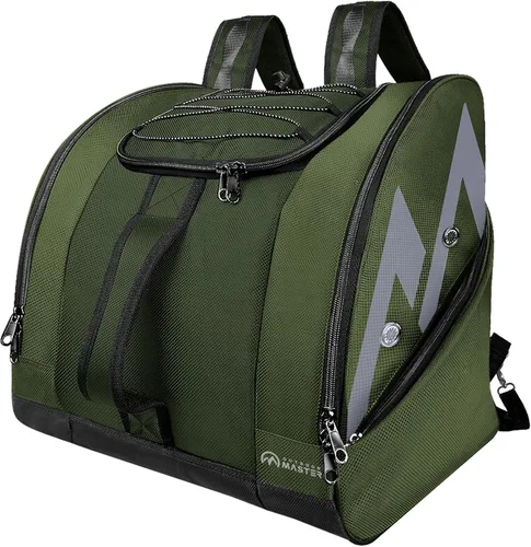 Vista 12 de OutdoorMaster Bolsa para botas de esquí y snowboard - Bolsa de 50L, excelente para viajes con exterior e inferior impermeables - para hombres