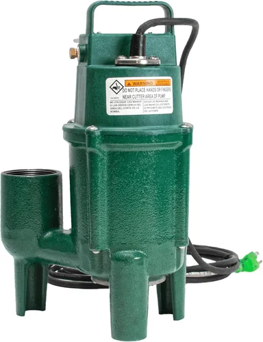 Vista 4 de Zoeller M802- Bomba de amoladora de aguas residuales residencial automática
