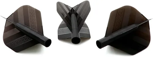 Vista 3 de CUESOUL TERO Plus New Double Direction Telescopic and Rotating Dart Flights System-AK4 Dart Flight