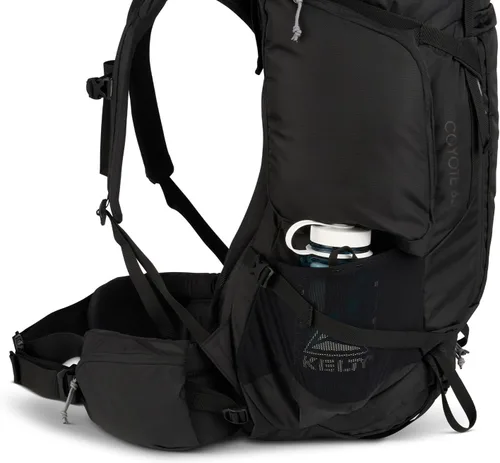 Vista 15 de Kelty Coyote - Mochila de 60 a 105 litros, para hombre y mujer (actualización 2020) - Mochila de senderismo, mochilero, mochila de viaje, Negro