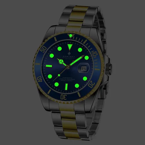 Vista 9 de BENYAR Mens Watches, Waterproof Chronograph Analog Quartz Movement Men's Wrist Watch, Fashion Business Easy Read Luminous Watches for Men with