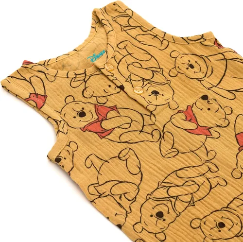 Vista 5 de Disney Winnie the Pooh Mickey Mouse - Mameluco sin mangas para bebé recién nacido a bebé