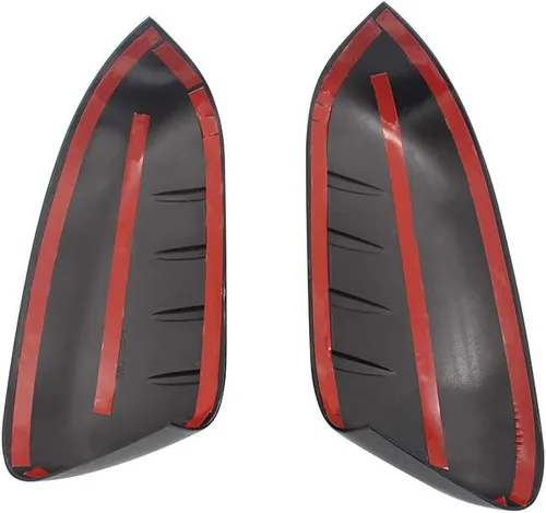 Vista 4 de Cubiertas de espejo superior para Ford Explorer 2011-2015 negro brillante