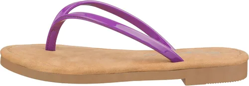 Vista 2 de CLOVERLAY Chanclas planas para niñas y niños de verano, cómodas, informales, sandalias
