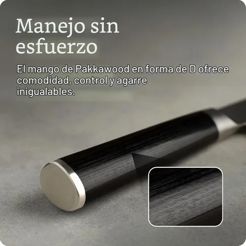 Vista 3 de Shun Classic Cuchillo Nakiri de acero inoxidable de 6 1/2 pulgadas