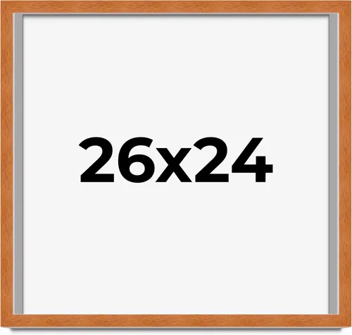 Vista 163 de Marco de 3 x 3 pulgadas de madera maciza de nuez y miel marrón con plexiglás acrílico UV, respaldo de tablero de espuma y accesorios para colgar