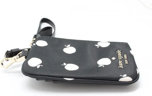 Vista 6 de KATE SPADE NEW YORK CHELSEA THE LITTLE BETTER ORCHID LANYARD ID CASE EN NEGRO MULTI, Negro multi, Funda de identificación con cordón