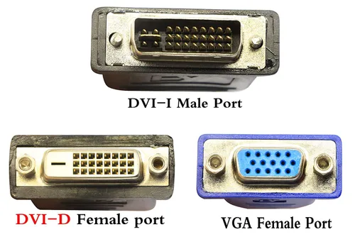 Vista 8 de Wyse - Cable divisor DVI-I a DVI-D y VGA de 10 pulgadas, doble monitor compatible con Dell OptiPlex GX620 SC280 y más