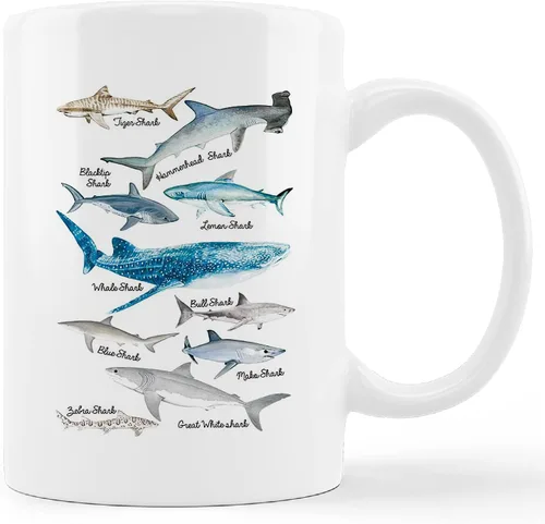 Vista 7 de kunlisa Taza de cerámica de medusas de acuarela, taza de cerámica para parejas de medusas de vida marina, taza de té con leche de 11 onzas, regalos