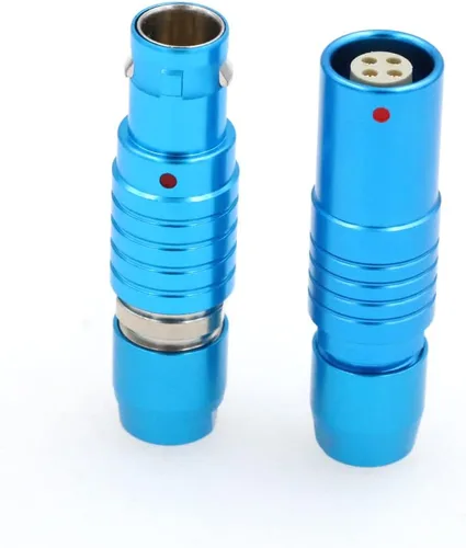 Vista 7 de 1B PHG y FGG 2 pin Push-Pull Conector Circular Enchufe macho y enchufe hembra Color Negro