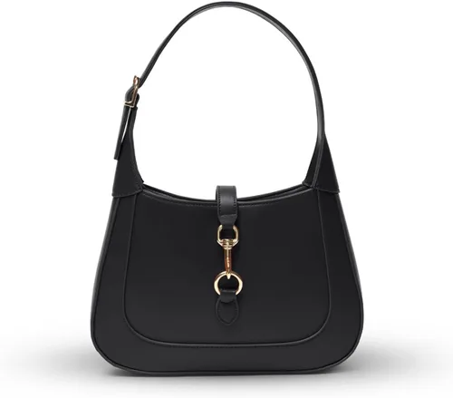 Vista 8 de Shoulder Bag for Women - Small Shoulder Purses - Top Handle Structured Handbags - Adjustable Strap Vegan Leather