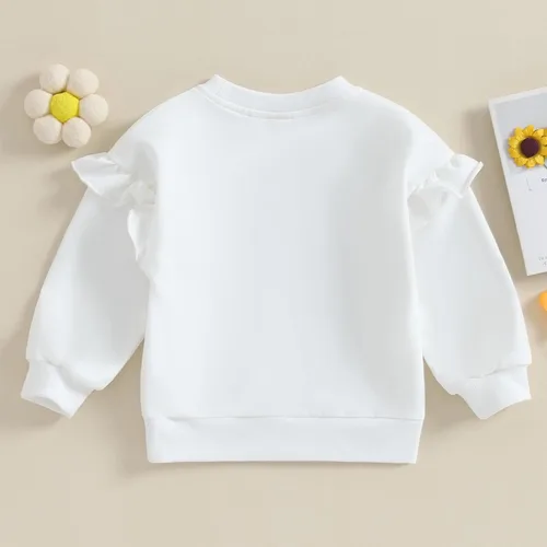 Vista 18 de Sudadera unisex de algodón de color sólido para bebé, camiseta de manga larga con cuello redondo