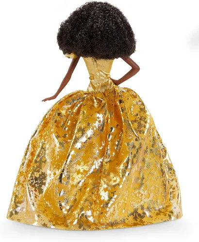 Vista 4 de Barbie Cabello negro navideño 2020