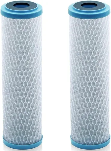 Vista 3 de Universal KDF 55/Cartucho de filtro de agua de carbón activado – 10 micras – Reemplazo de 10 pulgadas CTO filtro purificador de agua CTO