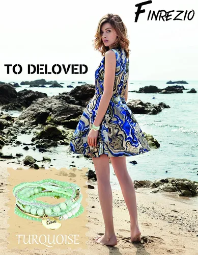 Vista 6 de FINREZIO 3-5 Sets Bohemian Beaded Bracelets for Women Multilayer Stretch Stackable Bracelet Set Multicolor Jewelry
