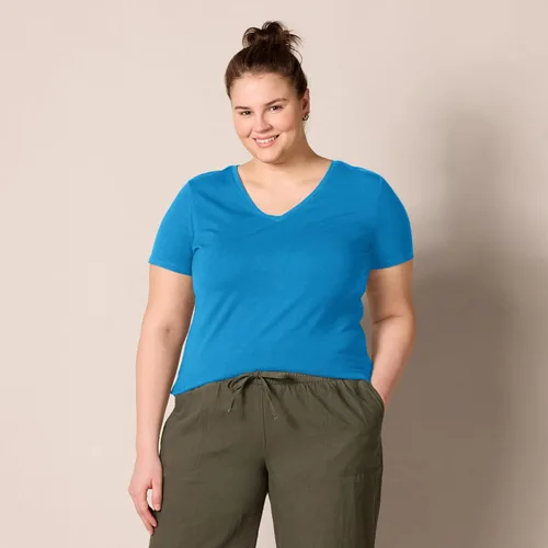 Vista 132 de Amazon Essentials Women's Regular-Fit Short-Sleeve Crewneck T-Shirt