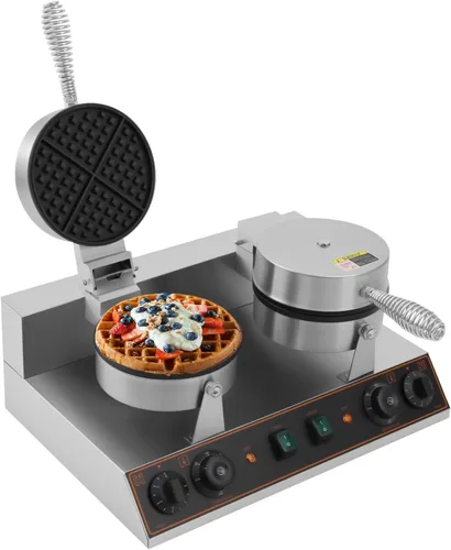Vista 10 de Electric Ice Cream Cone Machine Commercial 1200W Waffle Cone Maker