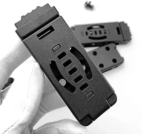 Vista 3 de 4 unids plegable sobre cinturón clip K vaina abrazadera DIY w/herramienta de hardware para funda Kydex