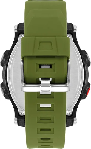 Vista 3 de Armitron Sport Reloj con correa de resina con cronógrafo digital 408438 para hombre