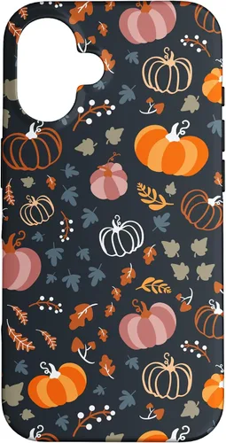 Vista 31 de iPhone 13 Otoño Hojas Caídas Calabaza Cosecha de Especias Feliz Otoño