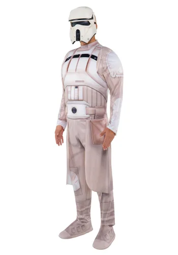 Vista 8 de Disfraz para Hombre de Snowtrooper Qualux del Remanente Imperial de Star Wars Multicolor