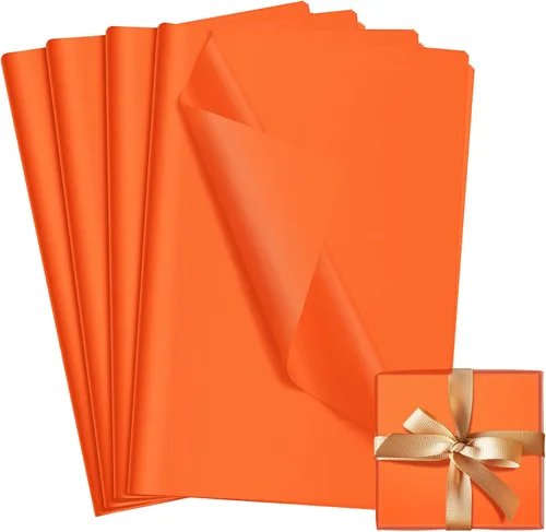 Vista 22 de Qilery - 500 hojas de papel de seda negro a granel para bolsas de regalo de 15 x 20 pulgadas, sin ácidos, para regreso a clases, papel de regalo