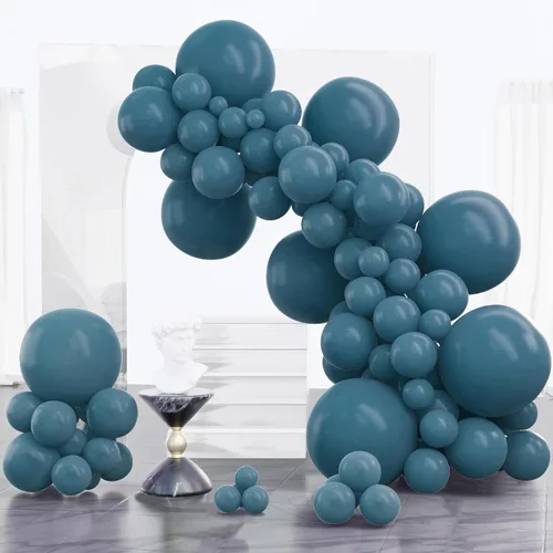 Vista 102 de PartyWoo - Globos de color albaricoque retro, 120 unidades de 5 pulgadas, de látex, para arco de globos, decoración de fiesta y de cumpleaños