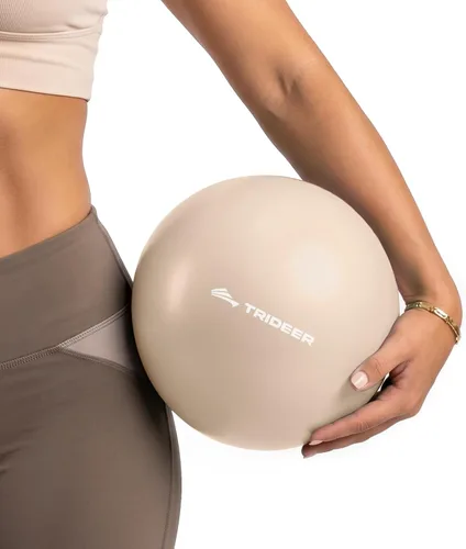 Vista 16 de Trideer Pelota de pilates de 9 pulgadas con pajita de inflado Azul bebé