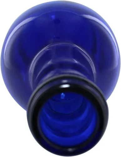 Vista 5 de Botellas de vidrio azul cobalto de 25.4 fl oz, 12 por caja