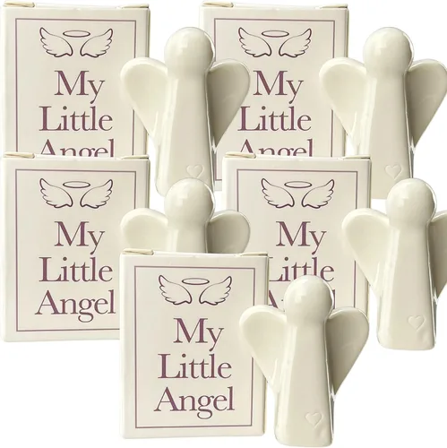 Vista 9 de Jolitee My Little Angel - Figura de ángel guardián, regalos inspiradores para mujeres, pequeños ángeles decorativos, perfecta para coleccionar