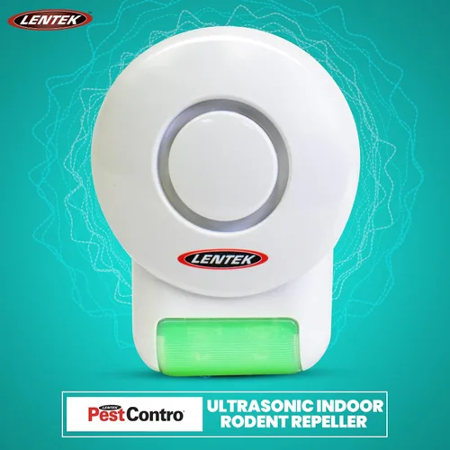 Vista 6 de PestContro - Repelente ultrasónico de plagas para ratones ardillas, lagartos, insectos, mosquitos, roedores, repelente de interiores (paquete de 4)