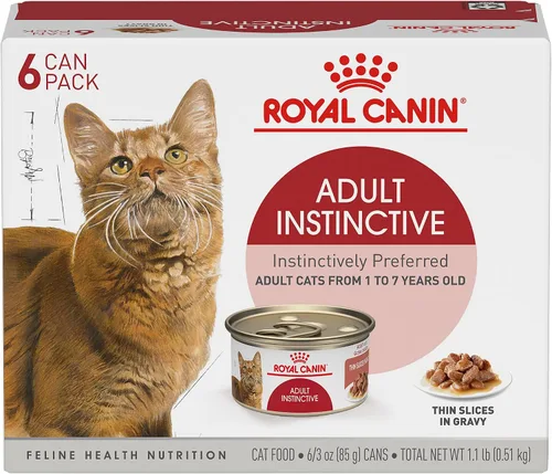 Vista 9 de Royal Canin Feline Health Nutrition - Alimento instintivo para adultos, rebanadas finas en salsa para gatos, 3 onzas (paquete de 18)