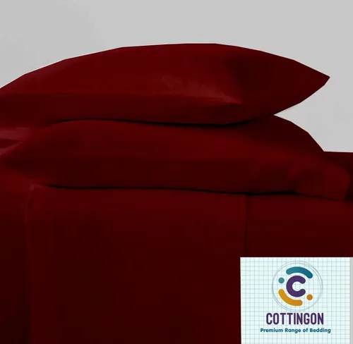 Vista 5 de Cottingon Juego de 5 sábanas divididas tamaño King para camas ajustables, juegos de ropa de cama 100% microfibra cepillada para camas de número