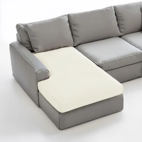 Vista 17 de CHUN YI - Funda elástica para cojín de sofá mediano, funda de asiento de sofá para mascotas, adecuada para sillón y sofá biplaza con tela lavable